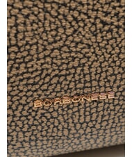 BORBONESE BRUNCH Luna Bag a tracolla op naturale/merlot - Borse Donna - 3