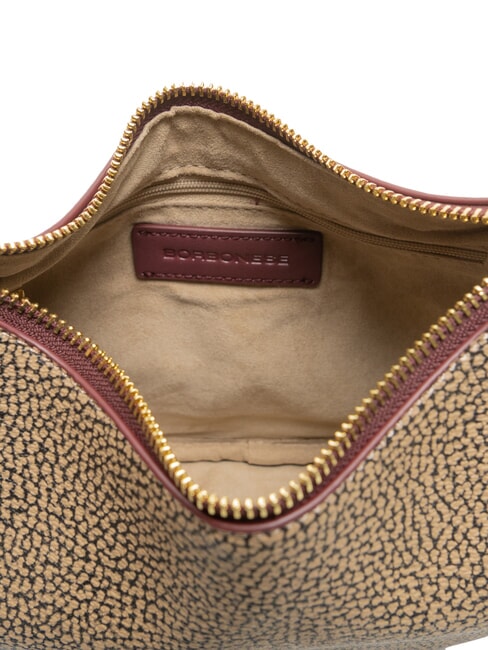 BRUNCH Luna Bag a tracolla op naturale/merlot - Borse Donna