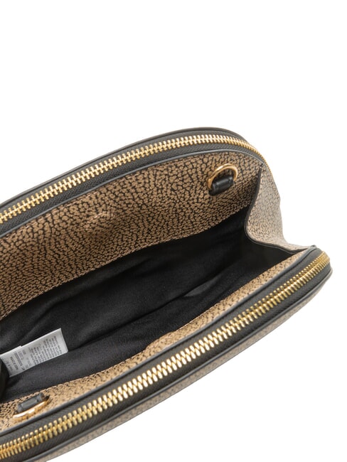 OUTLINE Borsa a tracolla regolabile op naturale/nero - Borse Donna