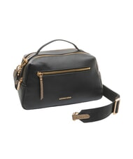 BORBONESE TRUNK BAGS Borsa bauletto a mano, con tracolla nero/op naturale - Borse Donna - 2