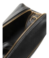 BORBONESE TRUNK BAGS Borsa bauletto a mano, con tracolla nero/op naturale - Borse Donna - 5