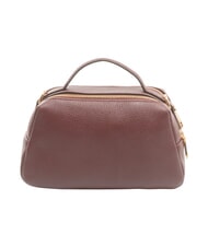 BORBONESE TRUNK BAGS Borsa bauletto a mano, con tracolla merlot/op naturale - Borse Donna - 3