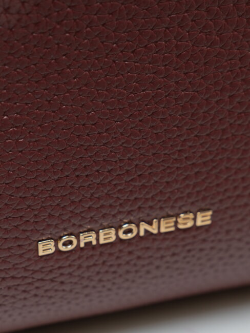 TRUNK BAGS Borsa bauletto a mano, con tracolla merlot/op naturale - Borse Donna