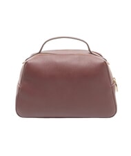 BORBONESE TRUNK BAGS Borsa bauletto a mano, con tracolla merlot/op naturale - Borse Donna - 4