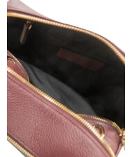 BORBONESE TRUNK BAGS Borsa bauletto a mano, con tracolla merlot/op naturale - Borse Donna - 5
