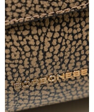 BORBONESE NODI Borsa mini a tracolla op naturale/nero - Borse Donna - 3