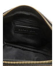 BORBONESE NODI Borsa mini a tracolla op naturale/nero - Borse Donna - 5