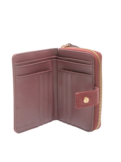 FLEXOS SOFT Portafoglio medio merlot - Portafogli Donna