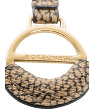 BORBONESE LOGO Portachiavi con logo inciso op/natu - Portachiavi - 2