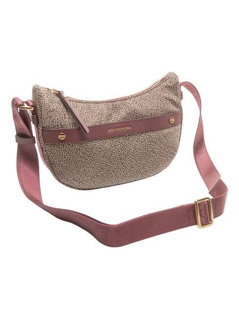 LUNA DOWNTOWN Borsa mini a tracolla op naturale/merlot - Borse Donna