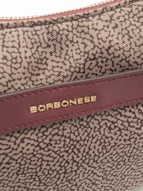 LUNA DOWNTOWN Borsa mini a tracolla op naturale/merlot - Borse Donna