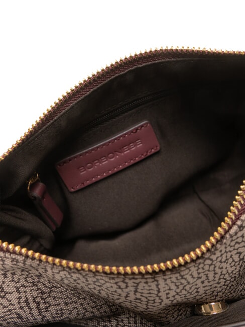 LUNA DOWNTOWN Borsa mini a tracolla op naturale/merlot - Borse Donna