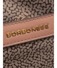 BORBONESE LUNA DOWNTOWN Borsa a tracolla regolabile op naturale/cipria - Borse Donna - 3