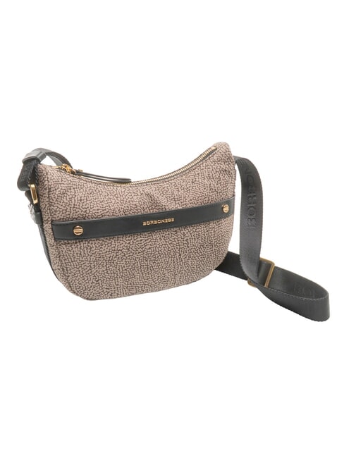 LUNA DOWNTOWN Borsa mini a tracolla op naturale/nero - Borse Donna