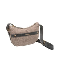 BORBONESE LUNA DOWNTOWN Borsa mini a tracolla op naturale/nero - Borse Donna - 2