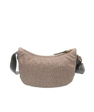 BORBONESE LUNA DOWNTOWN Borsa mini a tracolla op naturale/nero - Borse Donna - 4