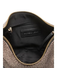 BORBONESE LUNA DOWNTOWN Borsa mini a tracolla op naturale/nero - Borse Donna - 5