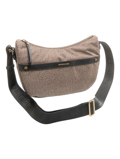 LUNA DOWNTOWN Borsa a tracolla regolabile op naturale/nero - Borse Donna