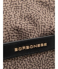 BORBONESE LUNA DOWNTOWN Borsa a tracolla regolabile op naturale/nero - Borse Donna - 3