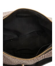 BORBONESE LUNA DOWNTOWN Borsa a tracolla regolabile op naturale/nero - Borse Donna - 5