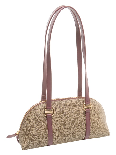OUTLINE Borsa bauletto a spalla op naturale/merlot - Borse Donna