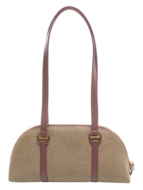 OUTLINE Borsa bauletto a spalla op naturale/merlot - Borse Donna
