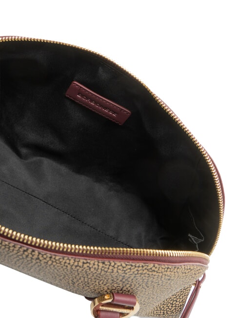 OUTLINE Borsa bauletto a spalla op naturale/merlot - Borse Donna