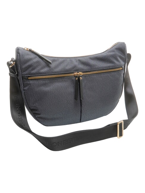 LUNA FLEXOS ZIP Borsa a tracolla, regolabile Nero - Borse Donna