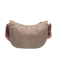 BORBONESE LUNA DOWNTOWN Borsa a tracolla regolabile op naturale/merlot - Borse Donna - 4