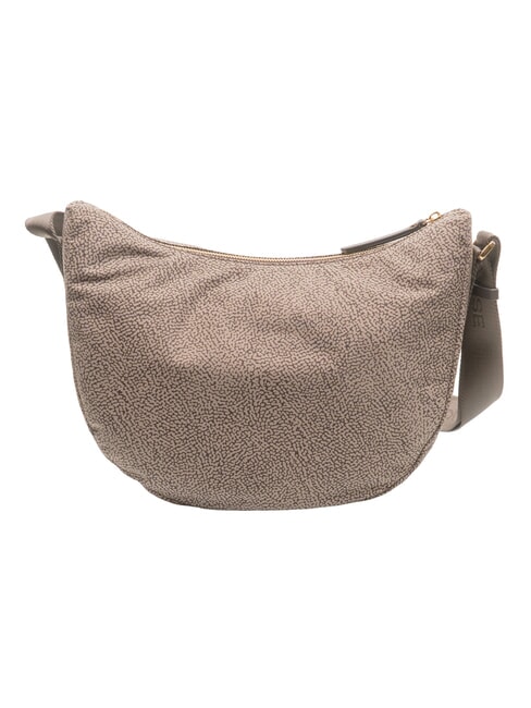 LUNA FLEXOS ZIP Borsa a tracolla, regolabile op naturale/testa moro - Borse Donna
