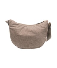 BORBONESE LUNA FLEXOS ZIP Borsa a tracolla, regolabile op naturale/testa moro - Borse Donna - 4