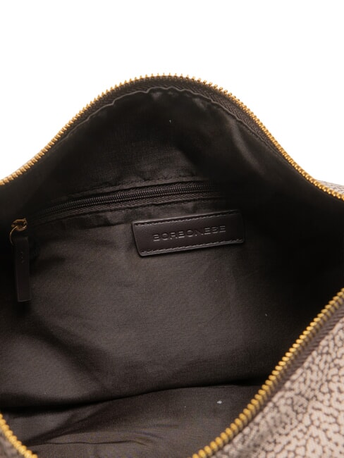 LUNA FLEXOS ZIP Borsa a tracolla, regolabile op naturale/testa moro - Borse Donna
