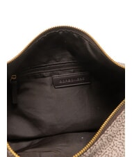 BORBONESE LUNA FLEXOS ZIP Borsa a tracolla, regolabile op naturale/testa moro - Borse Donna - 5