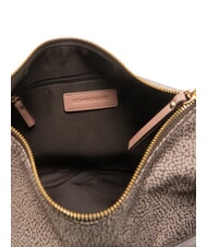 BORBONESE LUNA DOWNTOWN Borsa a tracolla regolabile op naturale/cipria - Borse Donna - 5