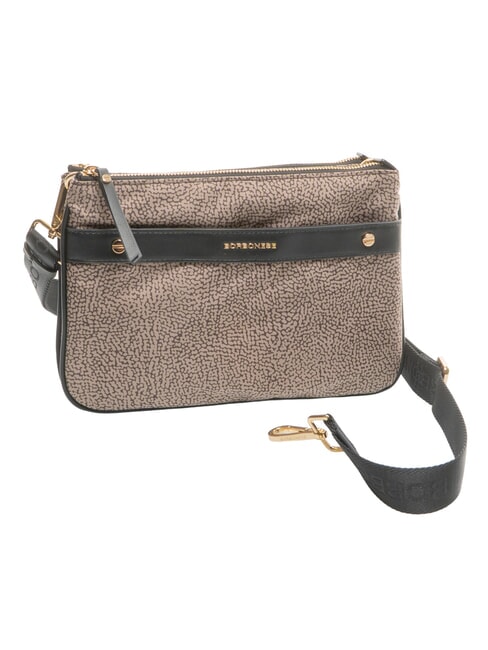 DOWNTOWN Borsa a tracolla op naturale/nero - Borse Donna
