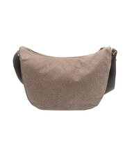 BORBONESE LUNA DOWNTOWN Borsa a tracolla regolabile op naturale/nero - Borse Donna - 3