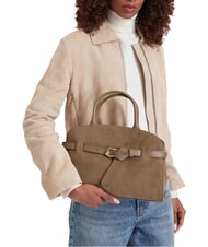 COCCINELLE SABINE SUEDE BICOLOR Borsa a mano, con tracolla - Borse Donna
