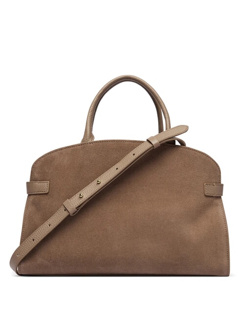 SABINE SUEDE BICOLOR Borsa a mano, con tracolla warm taupe - Borse Donna