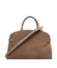 COCCINELLE SABINE SUEDE BICOLOR Borsa a mano, con tracolla warm taupe - Borse Donna - 3