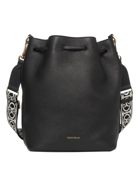 BEAT GENETRATION RIBBON Borsa a secchiello in pelle Nero - Borse Donna