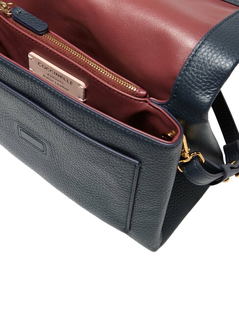 DORIAN  Borsa a spalla, in pelle midnight blue - Borse Donna