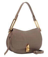 COCCINELLE MAGIE SOFT Borsa a spalla in pelle con tracolla warm taupe - Borse Donna - 2