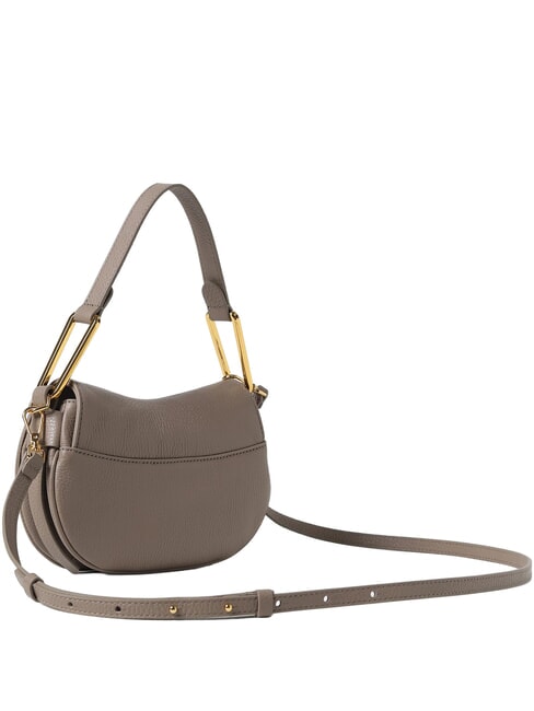 MAGIE SOFT Borsa a spalla in pelle con tracolla warm taupe - Borse Donna