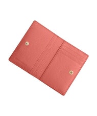 COCCINELLE METALLIC SOFT Portafoglio verticale in pelle pink clay - Portafogli Donna - 2