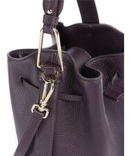 COCCINELLE MALORY Mini Secchiello con tracolla prune - Borse Donna - 3