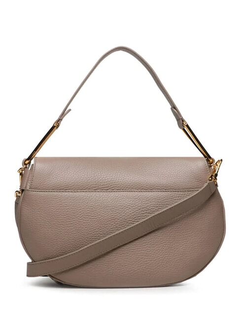 MAGIE SOFT Borsa a spalla in pelle con tracolla warm taupe - Borse Donna