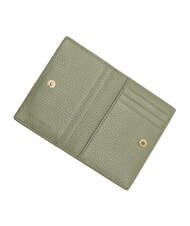 COCCINELLE METALLIC SOFT Portafoglio verticale in pelle greenery - Portafogli Donna - 2