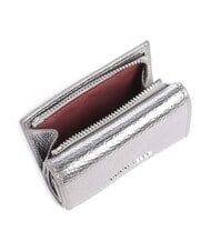 COCCINELLE METALLIC SOFT Portafoglio in pelle martellata steel - Portafogli Donna - 3