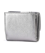 COCCINELLE METALLIC SOFT Portafoglio in pelle martellata steel - Portafogli Donna - 4