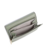 COCCINELLE METALLIC SOFT Portafoglio bifold pelle martellata greenery - Portafogli Donna - 3
